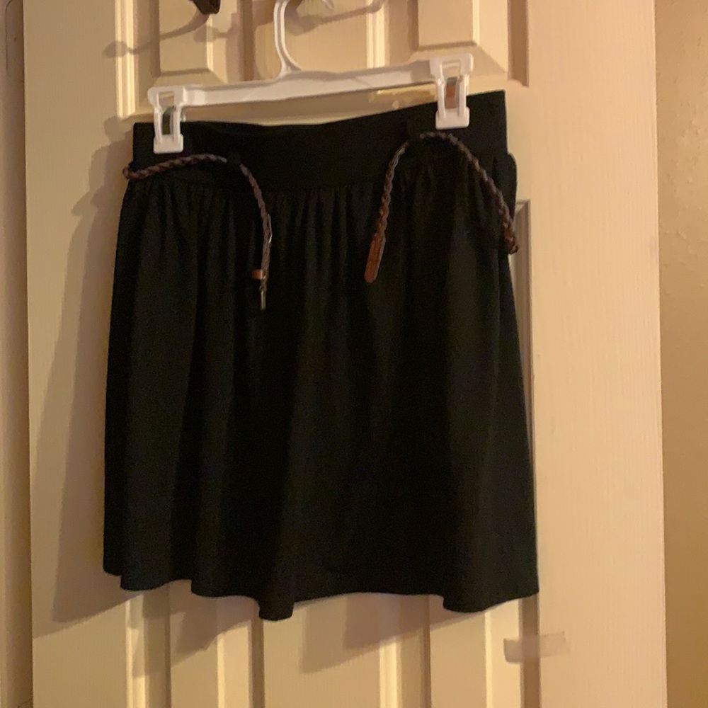 Skirt with Rope Belt